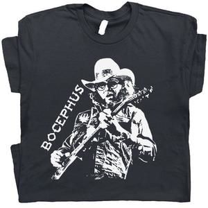 Bocephus Outlaw Country Music T Shirt 80S Vintage Country Concert Band Shirt